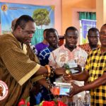 Empowering the Next Generation: Osagyefo Kwaw Fraiku IV Donates Mathematical Sets to Final Year JHS Students