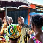 Shama Market Aglow: Osagyefo Kwaw Fraiku IV Delivers Lighting System to Relieve Market Women